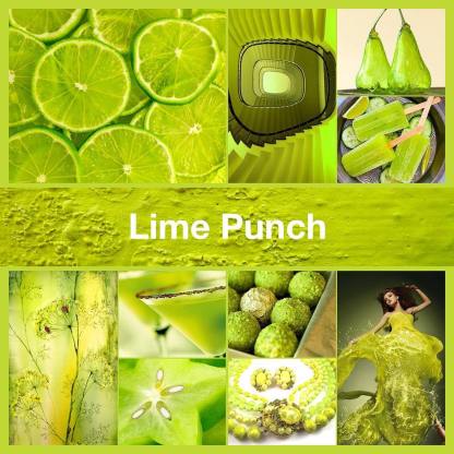 Inspirational collage Lime Punch by TheNailPolishHoarder